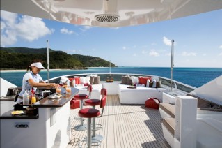 BLIND DATE Lurssen 41m -  Sundeck Bar